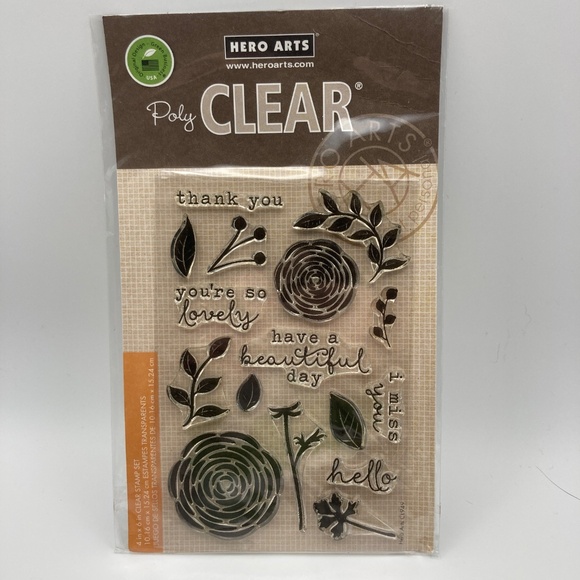 Papercrafting Bundle — Stamps, Embossing Folders, Doilies, and Sequins! - Picture 3 of 10